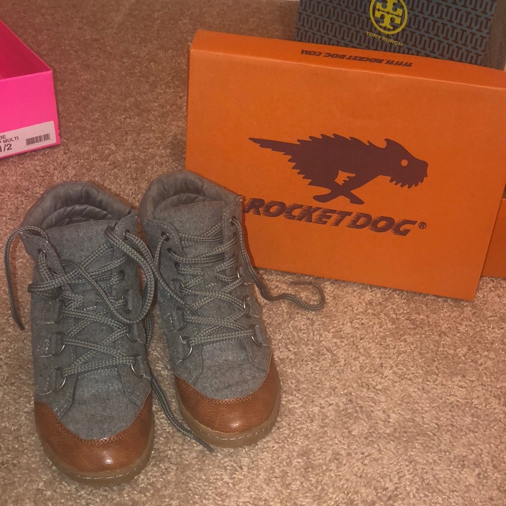 Grey high tops